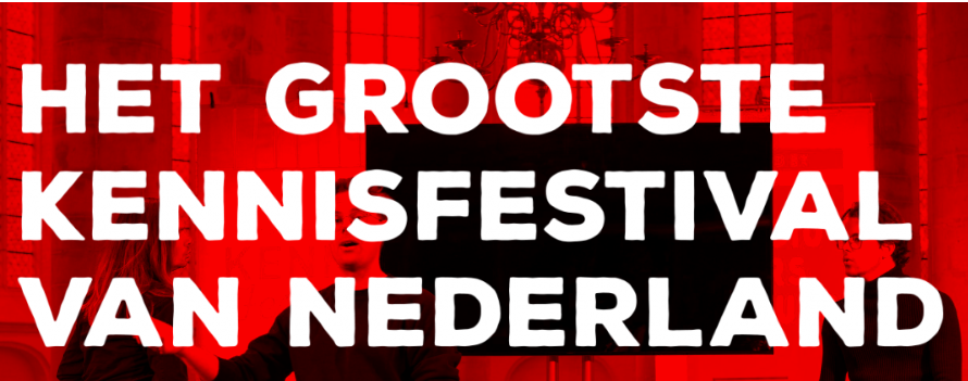 Lezing op het Grootste Kennisfestival van NL